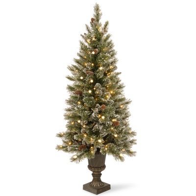 48' Lighted Christmas Tree with Realistic Needles