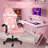 Inbox Zero Adjustable Reclining Ergonomic Swiveling PC & Racing Game Chair-526329209