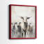 ANIMALS Series CCL XXV - Reproduction encadrée de qualité supérieure - prête à être accrochée - aucun clou requis - aucun clou requis-1132160577-1132160576