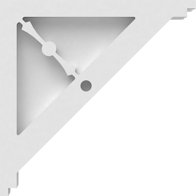 1 7/8"W X 10"D X 10"H Artisan Architectural Grade PVC Corbel