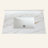 37 Inch Marble Vanity Top, Bathroom Vanity Top With Undermount Rectangular Middle Sink And 4" Height Backsplash, Pre-Drilled  Faucet Hole  Vanity Top, Carrara White With Veins-108674915