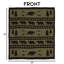 Couverture de montagne extensible pin 50 x 60-111077509