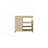 Bar Cart Storage Kitchen Island with Drawer Wine Rack,Lockable Casters-117403840