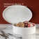 Over&Back Stackable Semi Hand-Finished Stoneware Serving Bowl
