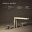 Composed Widespread Bathroom Faucet with Drain Assembly-1566908905