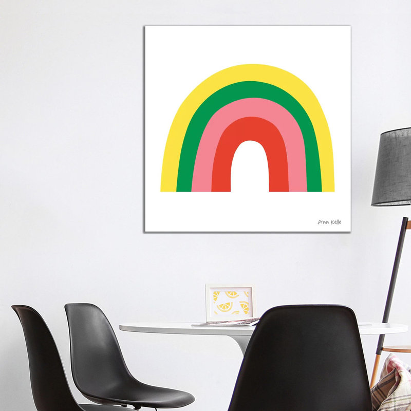 Rainbow Li - Wrapped Canvas Print, 93.98 cm H x 93.98 cm W x 3.175 cm D
