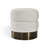 Charlize Stainless Steel Accent Stool-50930146-86408248