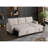 Upholstered Pull Out Sectional Sofa With Chaise