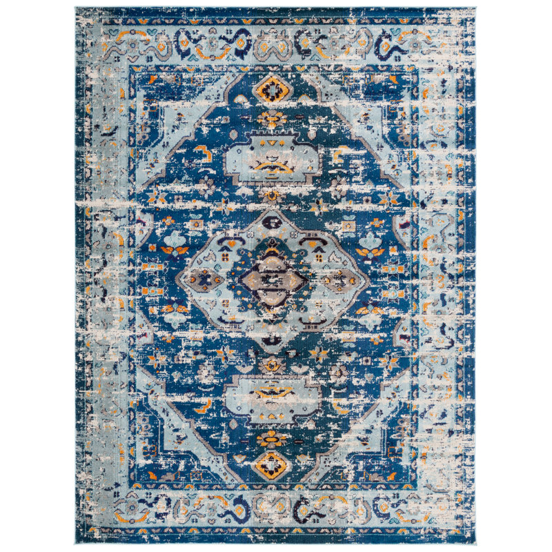 Yedidalga Performance Oriental Rug, Rectangle 8' x 10'