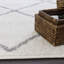 Tapis blanc cassé à motif géométrique Lindell-1359363685