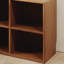 Bureau en bois massif en forme de L noyer clair-350541417