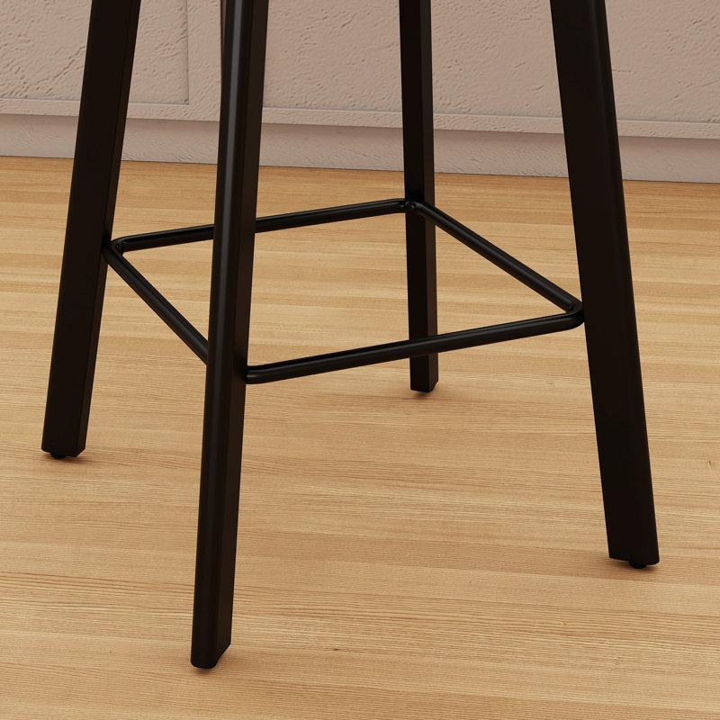 Tabouret de bar 26 po H, Brun, 4, Tabouret de bar = siège d'une hauteur de 26 po 