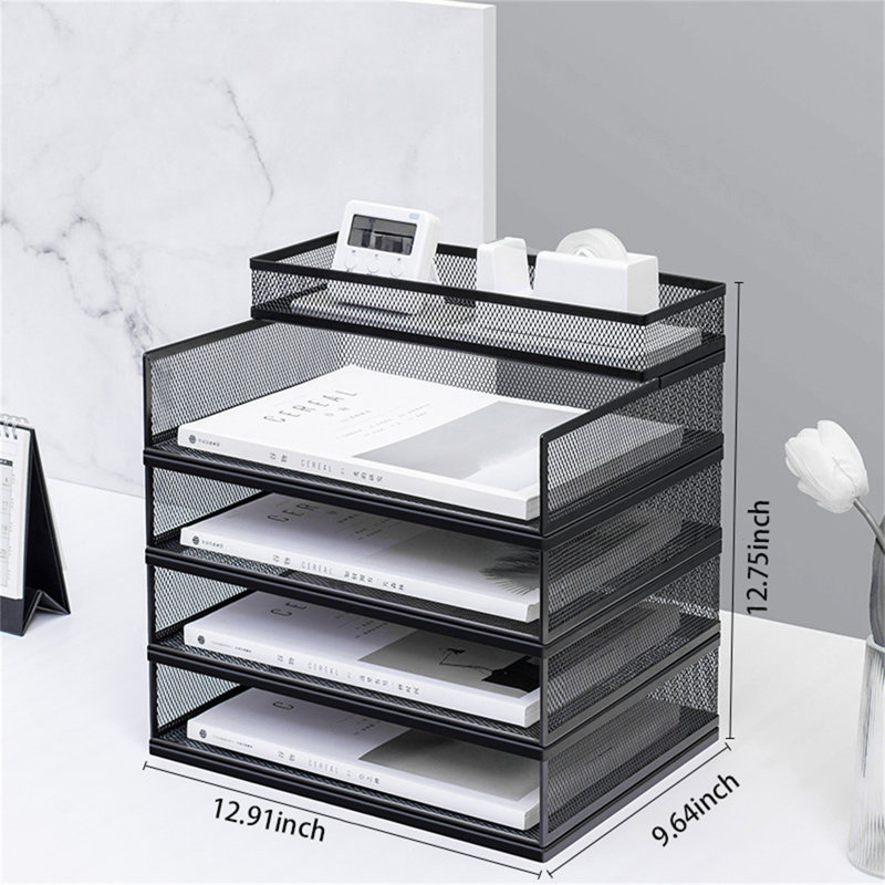 Organisateur de bureau en métal Pardner
