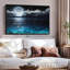 Impression sur toile romantique pleine lune-1965189249