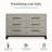 Evolur Remy Double Dresser