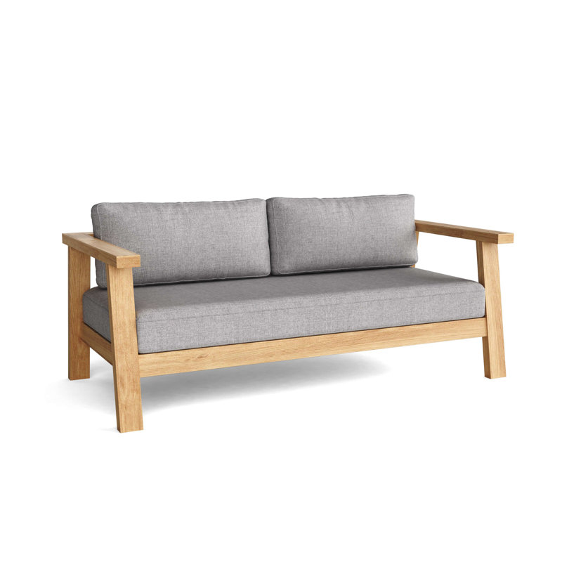 Palermo Outdoor 2 - Seat Loveseat, Cast Slate
