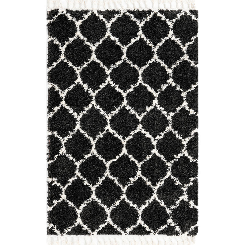 Geometric Indoor Rug, Rectangle 5'3" x 8'