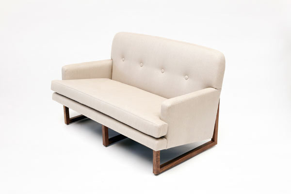Melinda Loveseat, Eggplant