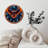 Neon Hawk Wall Clock