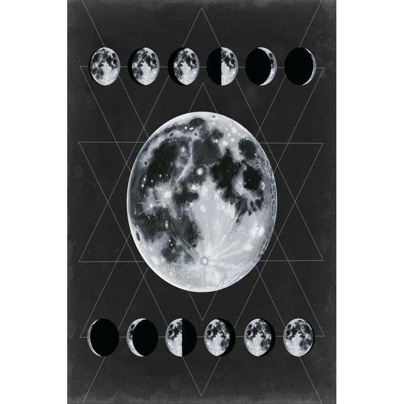 La Luna by Naomi McCavitt - Wrapped Canvas Art Prints, 30cm H x 20cm W x 3.8cm D