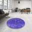 Tapis mauve abstrait-81736154
