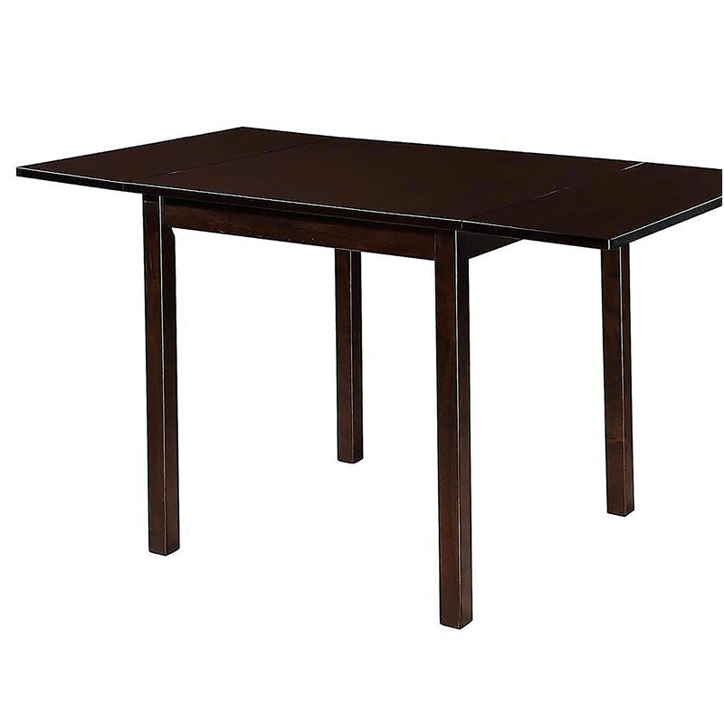 Table de salle à manger Cappuccino avec rallonges pliables et extensibles