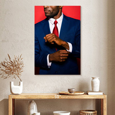 Shuttleworth Man In Blue Suit