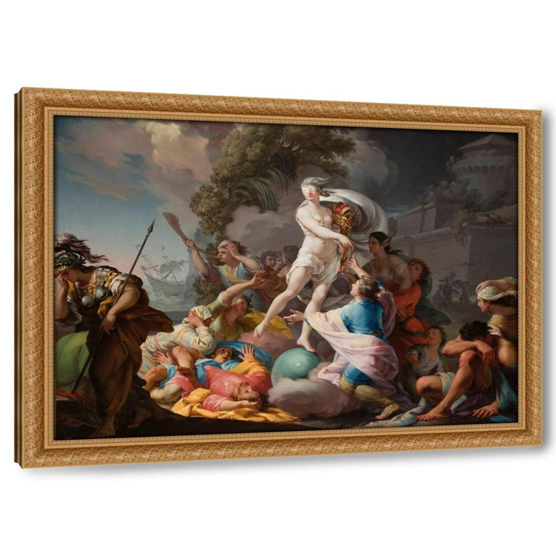 Fortune (1754), 24" H x 32" W