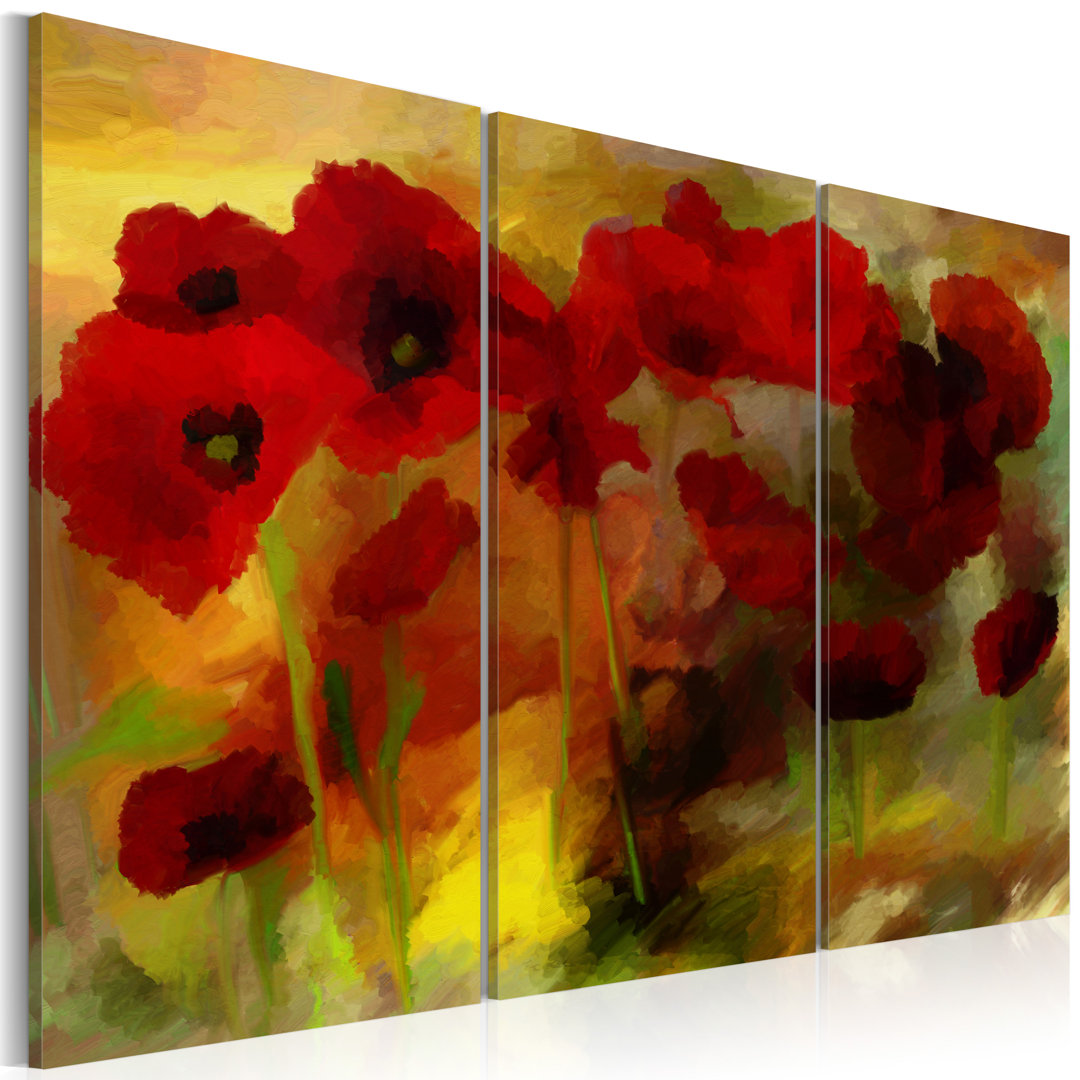 Leinwandbild Sublime Poppies