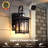 Motion Sensor Outdoor Light Fixtures Wall Mount with GFCI Outlet-1356378218