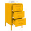 Bedside Cabinets 2 pcs 36x39x68 cm Steel-396062395