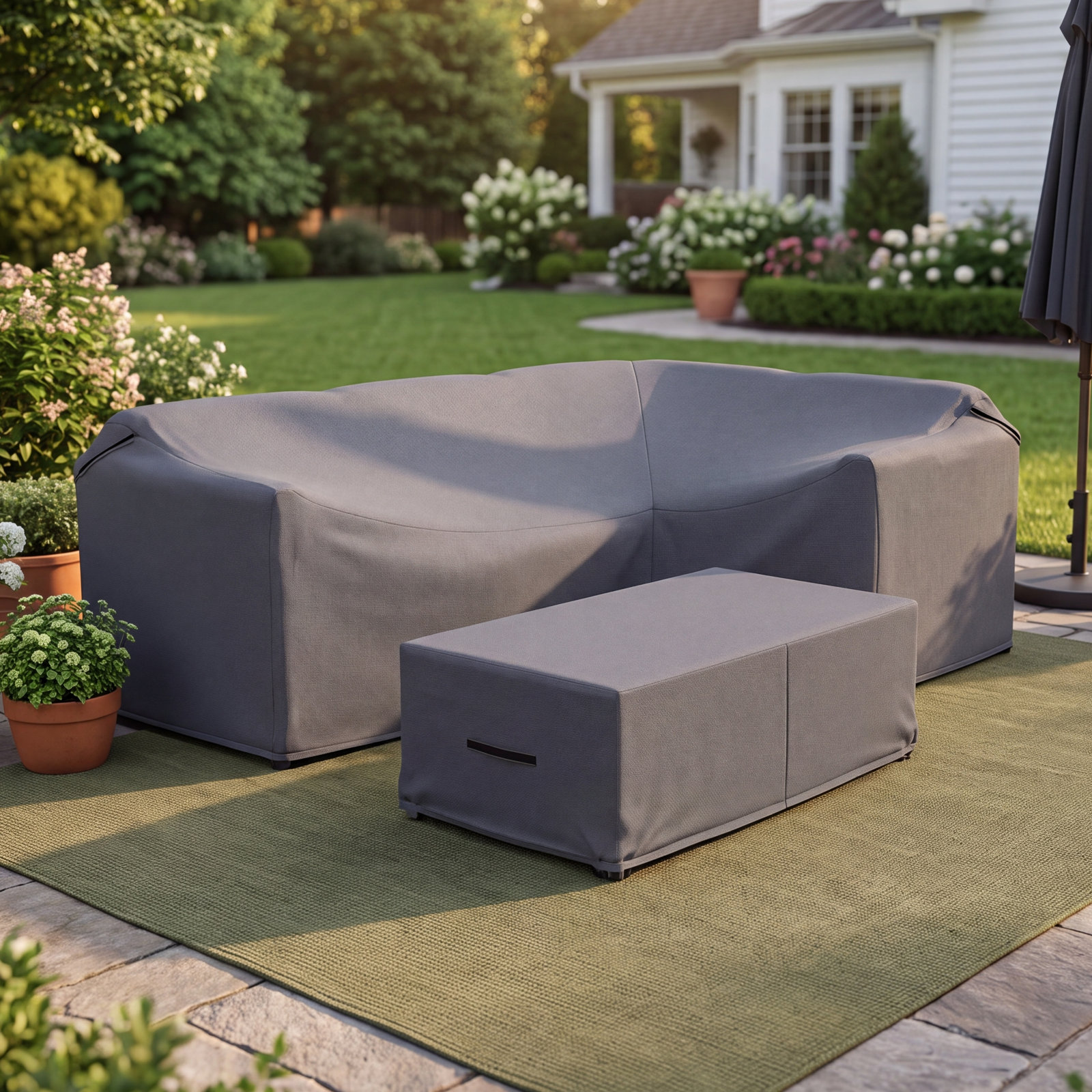 33" Sectional Seating Outdoor Cover
