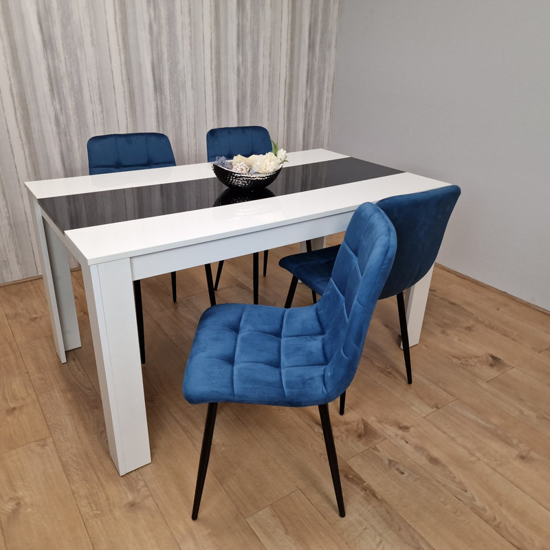 Bethsy 4 - Person Dining Set, H75 x L117 x W77cm