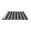 Tapis gris tissé à la machine-660150932