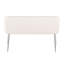 Banc rembourré en velours Terrence-1680440830