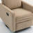 Short plush manual button armchair sofa-1502571450