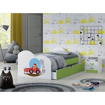 Kautz European Toddler (80 X 160cm) Cabin Bed Themed Beds with Storage Included
