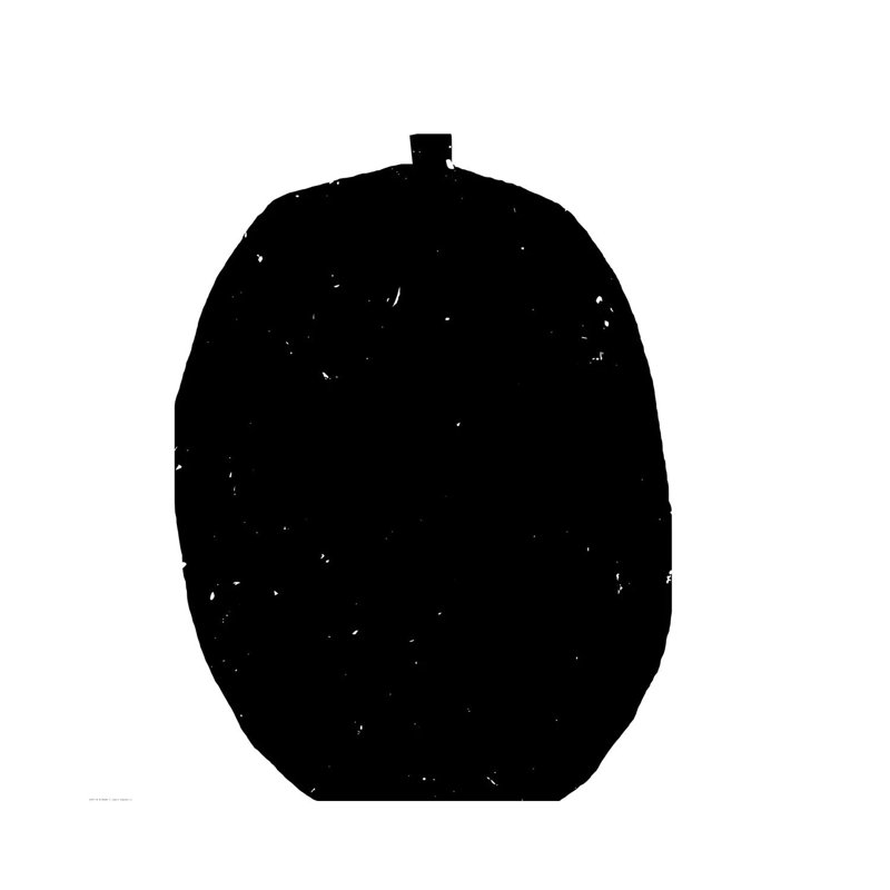Black Vessel by Art Mirano - Wrapped Canvas Painting, 45.72 cm H x 45.72 cm W