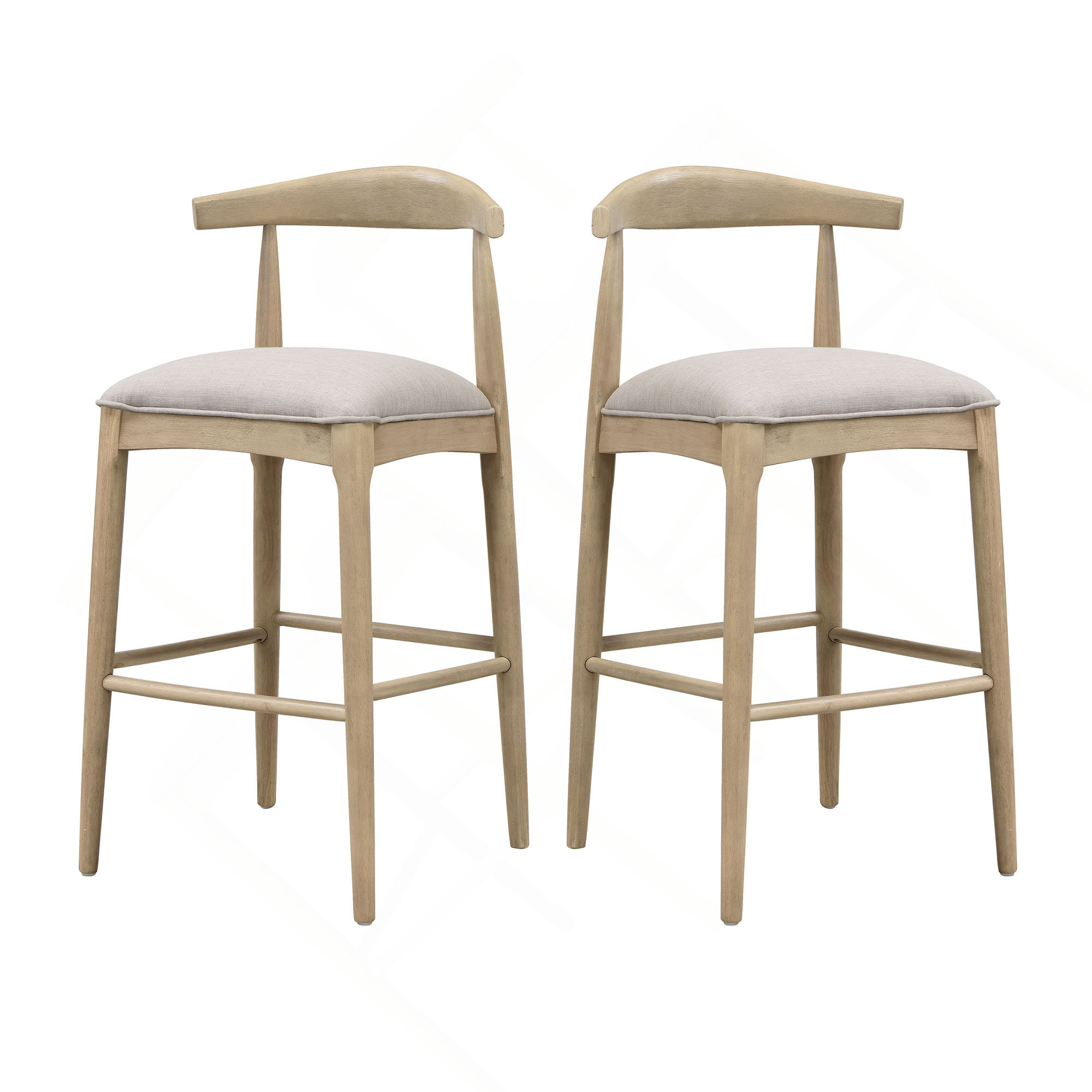 Wrought Studio STOOL IN FABRIC (SET OF 2) - Wayfair Canada