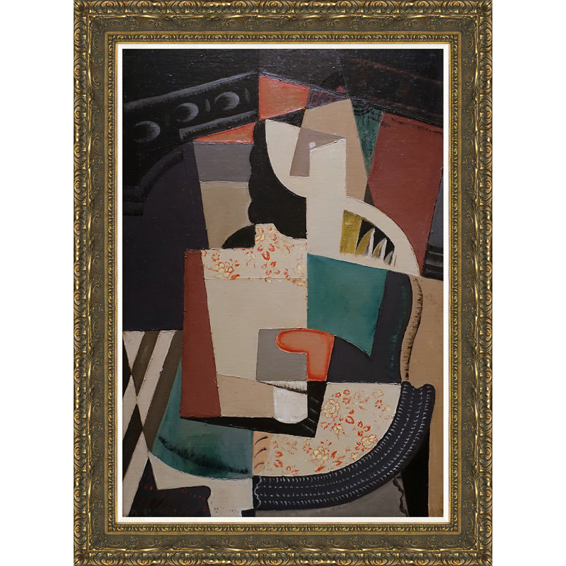 Seated Woman 1917 Mary Blanchard Giclee On Canvas by Soicher Marin Archives, 49.5" H x 36" W x 1.88" D