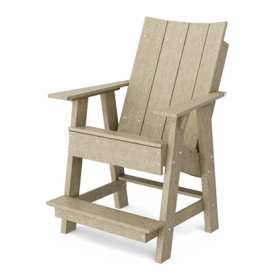 Chaise haute Adirondack contemporaine
