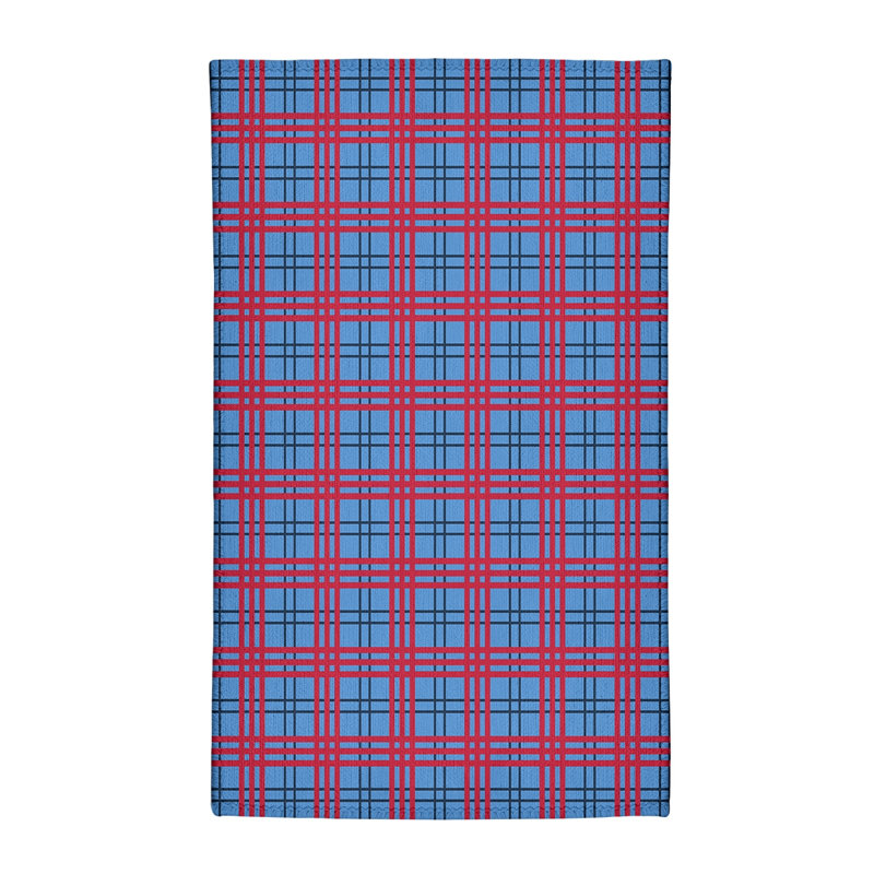 Plaid Indoor Rug, Rectangle 4' x 6'