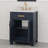 Minnetrista Single Bathroom Vanity with Marble Top-121417044-121417045