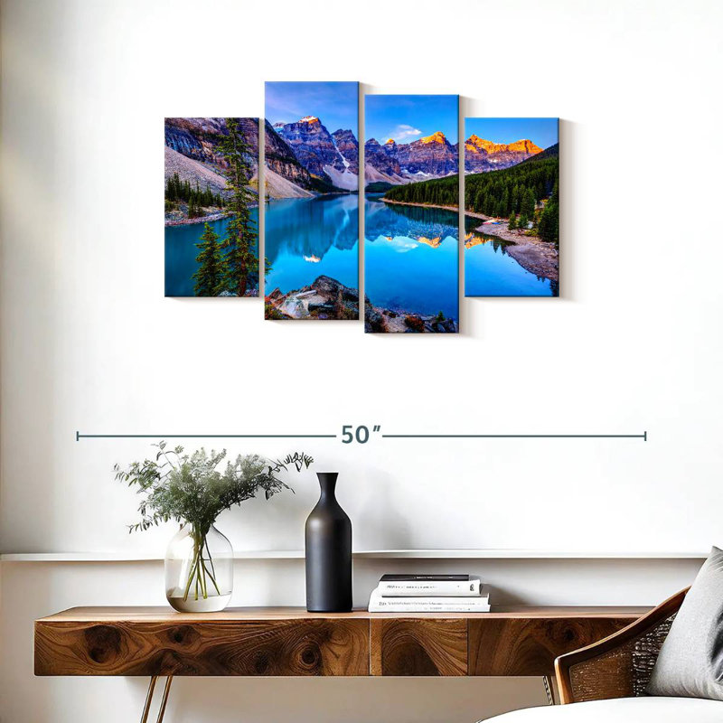 Alvord Amazing Moraine Lake, H 22 po x l 36 po