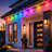 100ft RGBIC Permanent Outdoor Eave Lights with 60 Individually Controlled LEDs, App & Remote Control