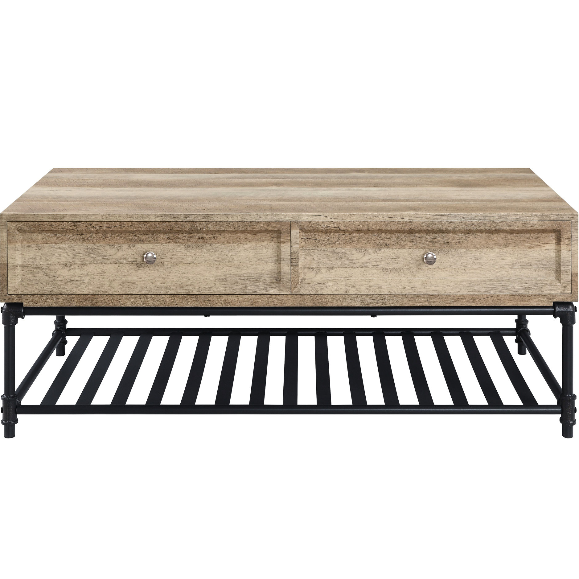 Latitude Run® Oak Coffee Table With Functional Design Exquisite Finish ...