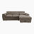 Caisse 98" Modern & Contemporary Microfiber 2-Piece Sectional Sofa with Integrated Pull-Out Sleeper Bed, Adjustable Headrests & Hidden Storage Chaise-814607698