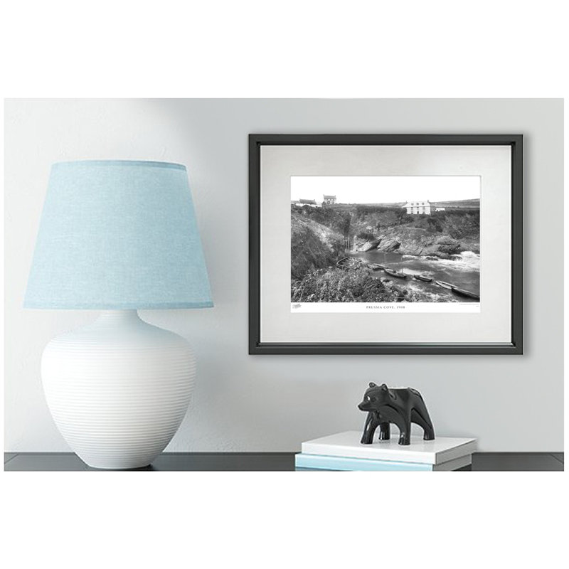 Prussia Cove, 1908 - Single Picture Frame Print, 40cm H x 50cm W x 2.3cm D