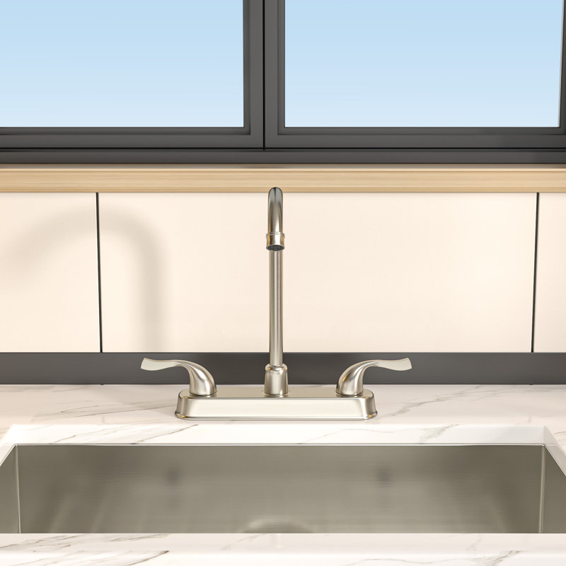 Mocoloo Kitchen Faucet, Brushed Nickel