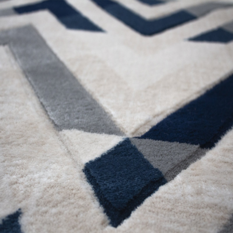 Round Balmoral Geometric Area Rug, Round 160cm